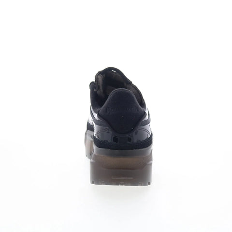 Reebok Club C Cardi Womens Black Patent Leather Lifestyle Sneakers Shoes