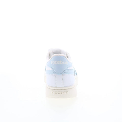 Reebok Club C Double Revenge Womens White Leather Lifestyle Sneakers Shoes