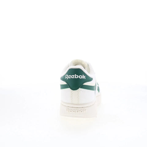 Reebok Club C Double Revenge Womens White Leather Lifestyle Sneakers Shoes