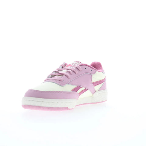 Reebok Club C Revenge II Womens Pink Leather Lifestyle Sneakers Shoes