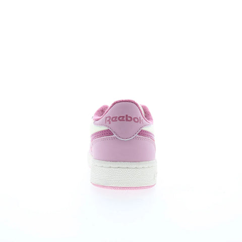 Reebok Club C Revenge II Womens Pink Leather Lifestyle Sneakers Shoes