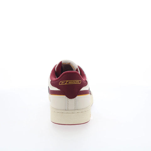 Reebok Club C Revenge Vintage Mens White Suede Lifestyle Sneakers Shoes