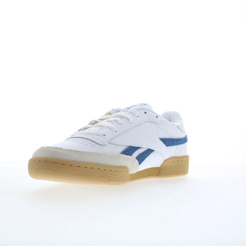 Reebok Club C Revenge Vintage Mens White Leather Lifestyle Sneakers Shoes