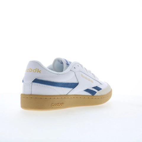 Reebok Club C Revenge Vintage Mens White Leather Lifestyle Sneakers Shoes