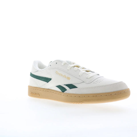 Reebok Club C Revenge Vintage Mens White Leather Lifestyle Sneakers Shoes