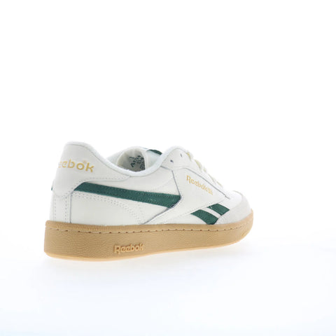 Reebok Club C Revenge Vintage Mens White Leather Lifestyle Sneakers Shoes