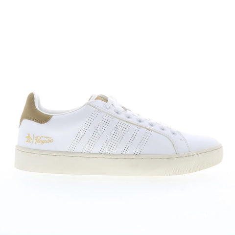 Original Penguin Club Stripe PGS22009-71X1 Mens White Lifestyle Sneakers Shoes