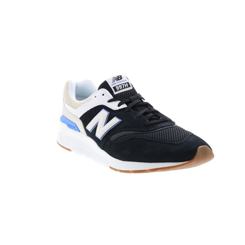New Balance 997H CM997HHB Mens Black Suede Lace Up Lifestyle Sneakers Shoes