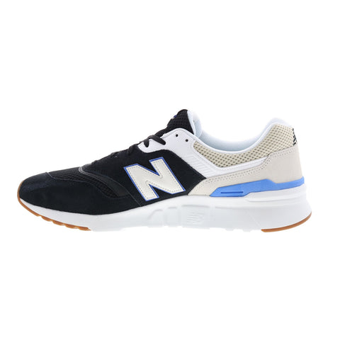 New Balance 997H CM997HHB Mens Black Suede Lace Up Lifestyle Sneakers Shoes