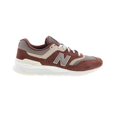 New Balance 997H CM997HOM Mens Brown Suede Lace Up Lifestyle Sneakers Shoes