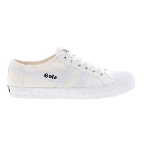 Gola Coaster CMA174 Mens Beige Canvas Lace Up Lifestyle Sneakers Shoes