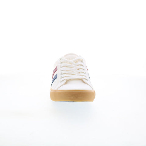 Gola Varsity CMA331 Mens White Canvas Lace Up Lifestyle Sneakers Shoes