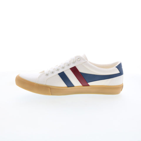 Gola Varsity CMA331 Mens White Canvas Lace Up Lifestyle Sneakers Shoes