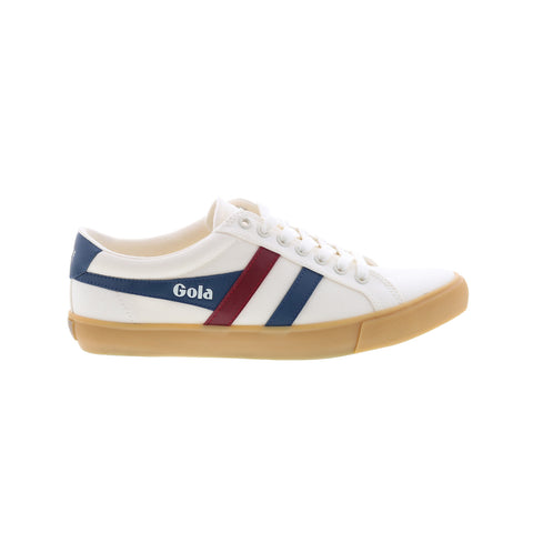 Gola Varsity CMA331 Mens Beige Canvas Lace Up Lifestyle Sneakers Shoes