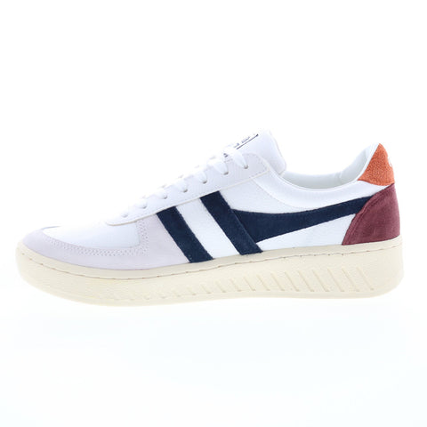 Gola Grandslam Trident CMA415 Mens White Synthetic Lifestyle Sneakers Shoes
