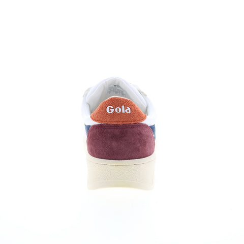 Gola Grandslam Trident CMA415 Mens White Synthetic Lifestyle Sneakers Shoes