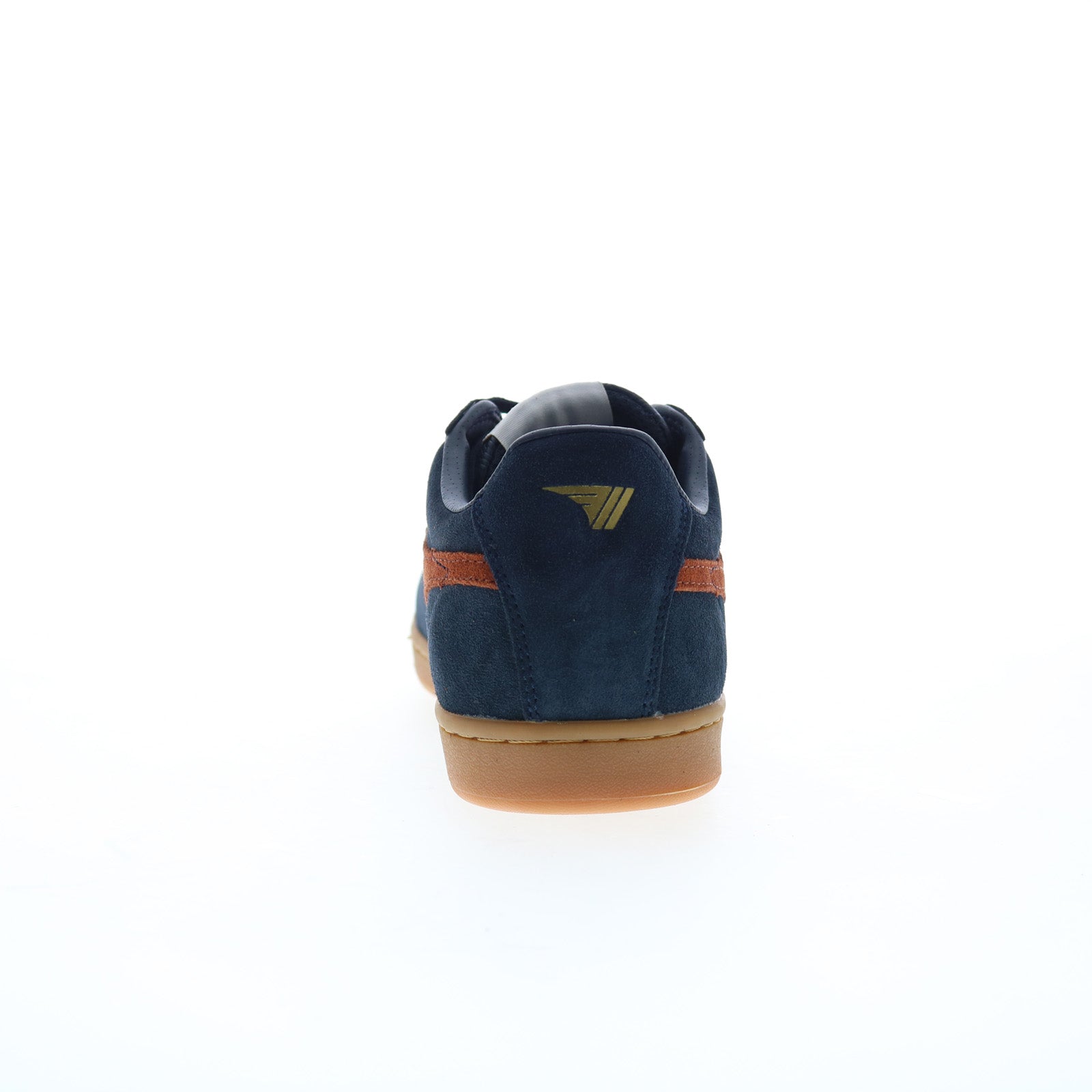 GOLA MENS EQUIPE SUEDE NAVY/RUST Buy Gola Mens Equipe II Navy/Ginger trainers online from www  main image 4