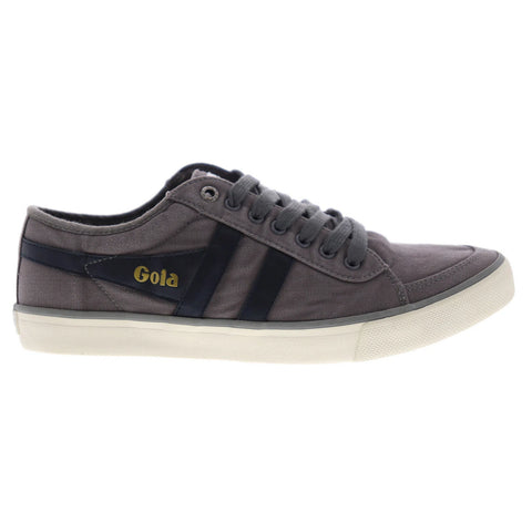 Gola Comet CMA516 Mens Gray Canvas Retro Lace Up Lifestyle Sneakers Shoes