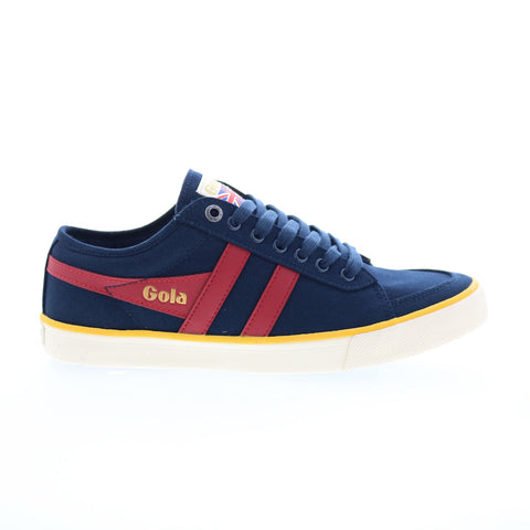 Gola Comet CMA516 Mens Blue Canvas Lace Up Lifestyle Sneakers Shoes