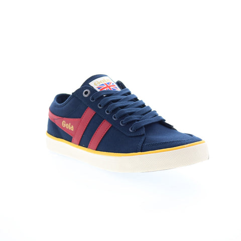 Gola Comet CMA516 Mens Blue Canvas Lace Up Lifestyle Sneakers Shoes