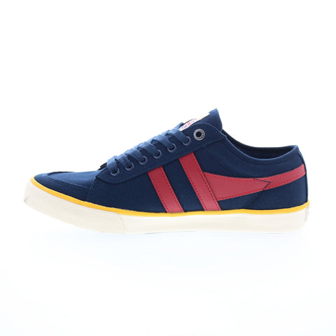 Gola Comet CMA516 Mens Blue Canvas Lace Up Lifestyle Sneakers Shoes