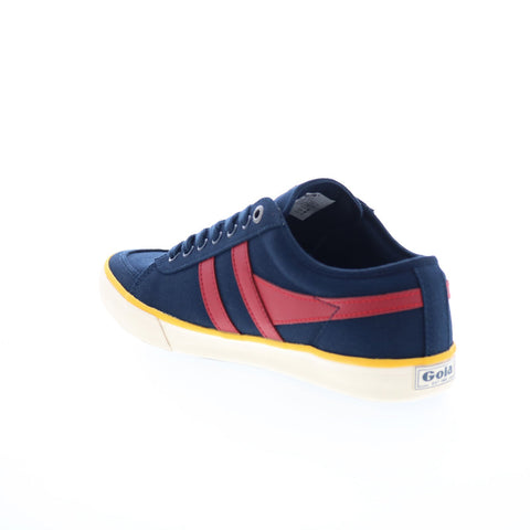Gola Comet CMA516 Mens Blue Canvas Lace Up Lifestyle Sneakers Shoes