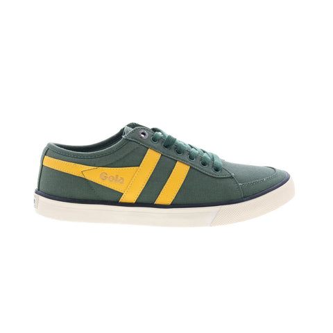 Gola Comet CMA516 Mens Green Canvas Lace Up Lifestyle Sneakers Shoes