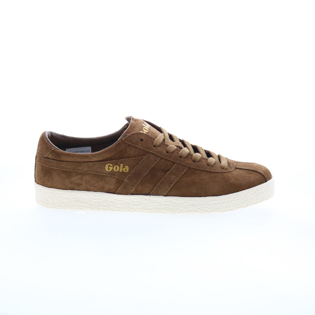 Scarpe Gola Uomo In Pelle Scamosciata Verde - Modello Trainer Suede CMA558 - Lifestyle Bassi