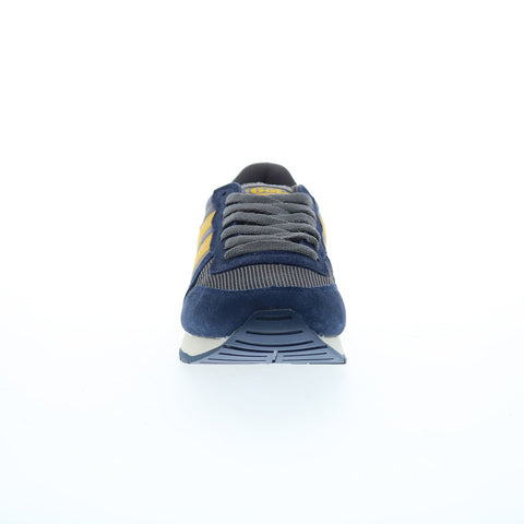 Gola Daytona CMA592 Mens Blue Suede Lace Up Lifestyle Sneakers Shoes