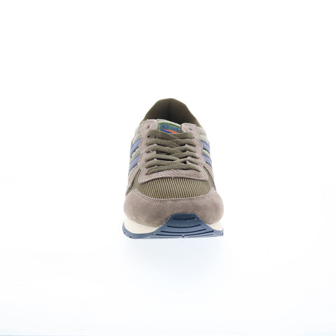 Gola Daytona CMA592 Mens Green Suede Lace Up Lifestyle Sneakers Shoes