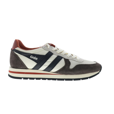 Gola Daytona CMA592 Mens Brown Suede Lace Up Lifestyle Sneakers Shoes