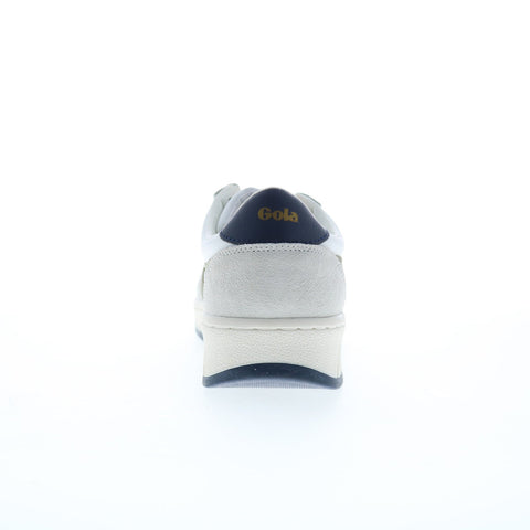 Gola Grandslam Classic CMB117 Mens White Suede Lifestyle Sneakers Shoes