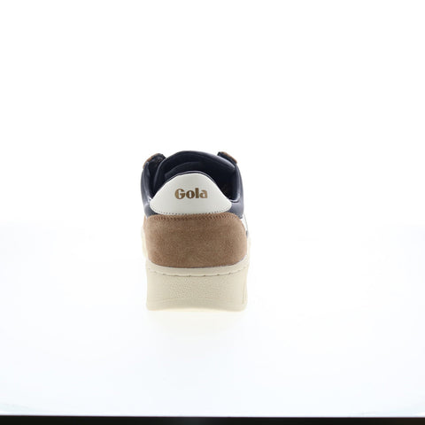 Gola Grandslam Quadrant CMB207 Mens Brown Suede Lifestyle Sneakers Shoes