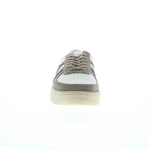 Gola Grandslam Quadrant CMB207 Mens White Leather Lifestyle Sneakers Shoes