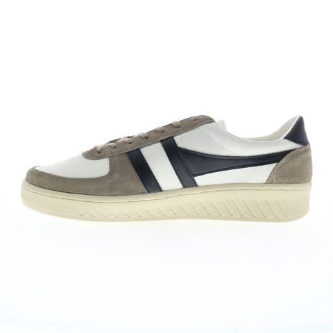 Gola Grandslam Quadrant CMB207 Mens White Leather Lifestyle Sneakers Shoes