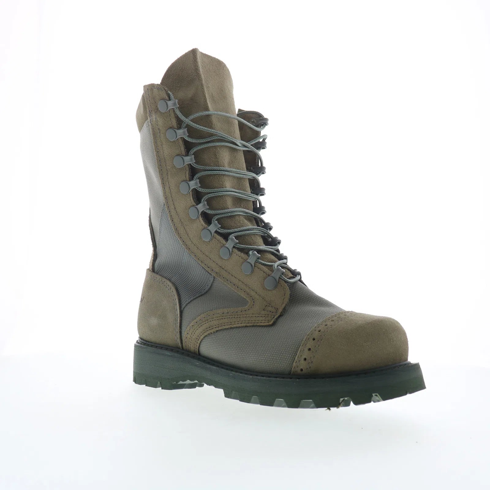 希少 USA製 Corcoran ミリタリーブーツ サバゲー US8 Corcoran Steel Toe Marauder Made In USA Mens Gray Wide Tactical