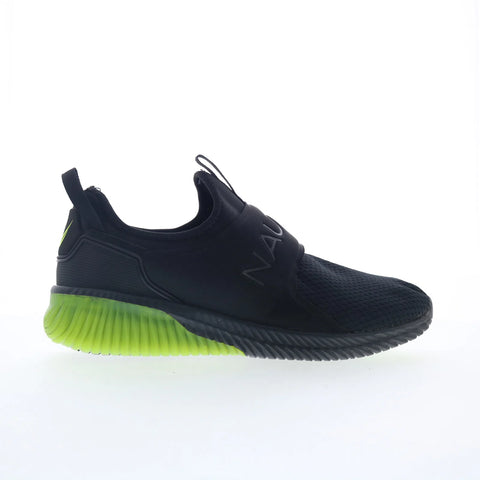 Nautica Coaster CV218-6 Mens Black Mesh Lace Up Lifestyle Sneakers Shoes