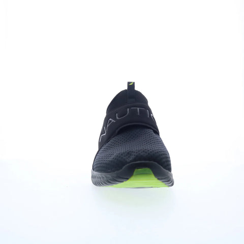 Nautica Coaster CV218-6 Mens Black Mesh Lace Up Lifestyle Sneakers Shoes