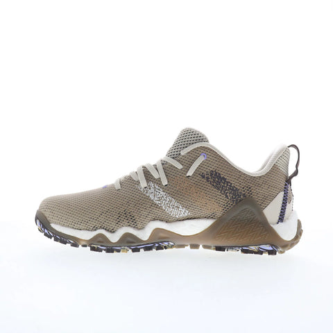 Adidas Codechaos 22 GX4118 Mens Brown Synthetic Lace Up Athletic Golf Shoes