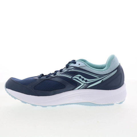 Saucony Cohesion 14 S10628-3 Womens Blue Mesh Athletic Running Shoes
