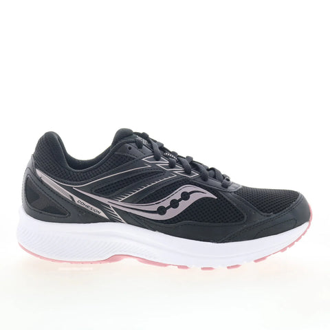 Saucony Cohesion 14 S10629-1 Womens Black Wide Athletic Running Shoes