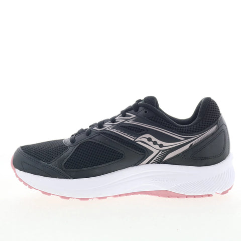 Saucony Cohesion 14 S10629-1 Womens Black Wide Athletic Running Shoes