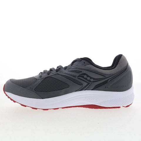 Saucony Cohesion 14 S20628-2 Mens Gray Mesh Lace Up Athletic Running Shoes