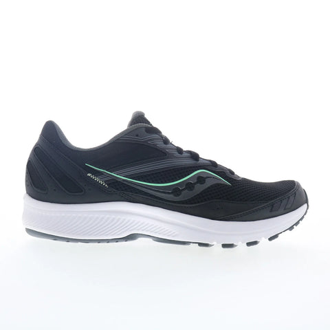 Saucony Cohesion 15 S10701-05 Womens Black Mesh Athletic Walking Shoes