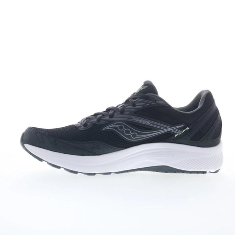 Saucony Cohesion 15 S10701-05 Womens Black Mesh Athletic Walking Shoes