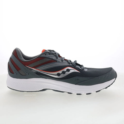 Saucony Cohesion 15 S20701-16 Mens Gray Mesh Lace Up Athletic Running Shoes