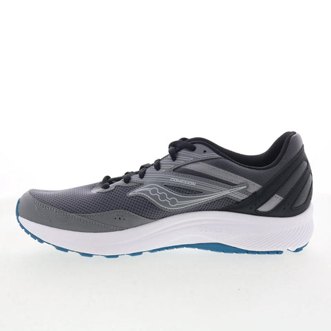 Saucony Cohesion 15 S20701-17 Mens Gray Mesh Lace Up Athletic Running Shoes