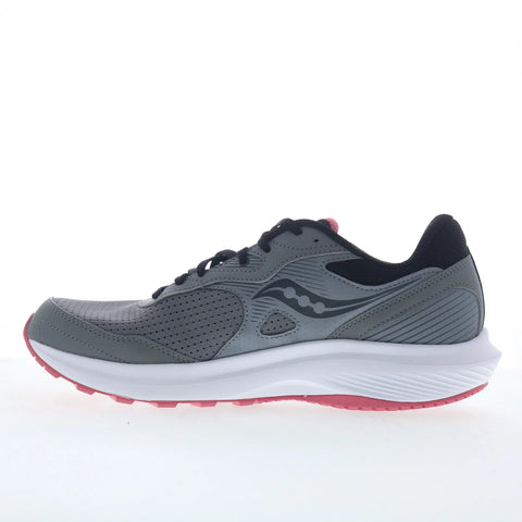 Saucony Cohesion 16 S10781-15 Womens Gray Mesh Lace Up Athletic Running Shoes