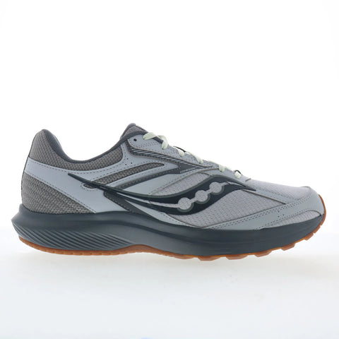 Saucony Cohesion 17 S20943-116 Mens Gray Mesh Lace Up Athletic Running Shoes