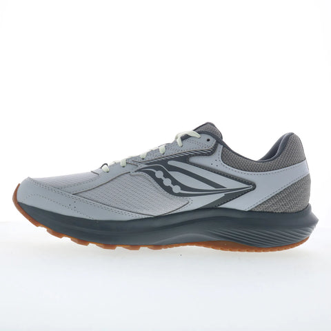 Saucony Cohesion 17 S20943-116 Mens Gray Mesh Lace Up Athletic Running Shoes
